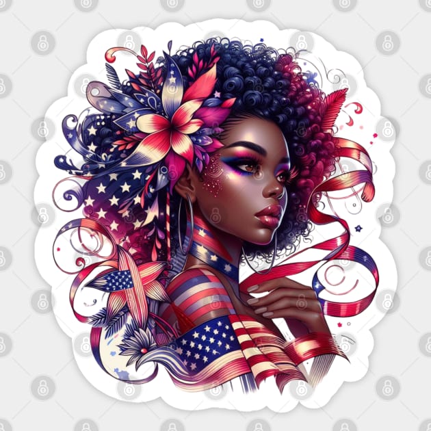 American Beauty, Out Of Time | Catsie Cat Sticker by Catsie Cat